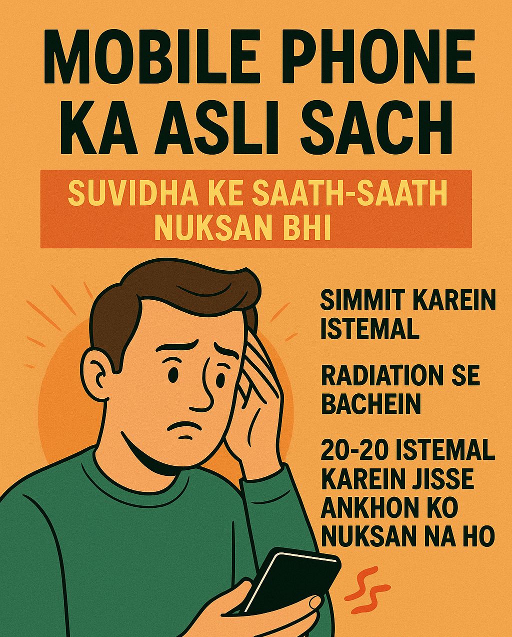 Mobile-phone-ke-nukshan.jpg , people use mobile and bad effect or good effect